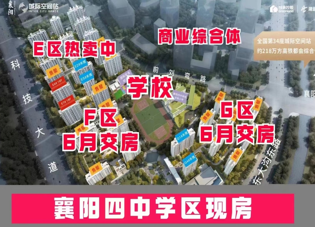 绿地襄阳城际空间站楼栋信息