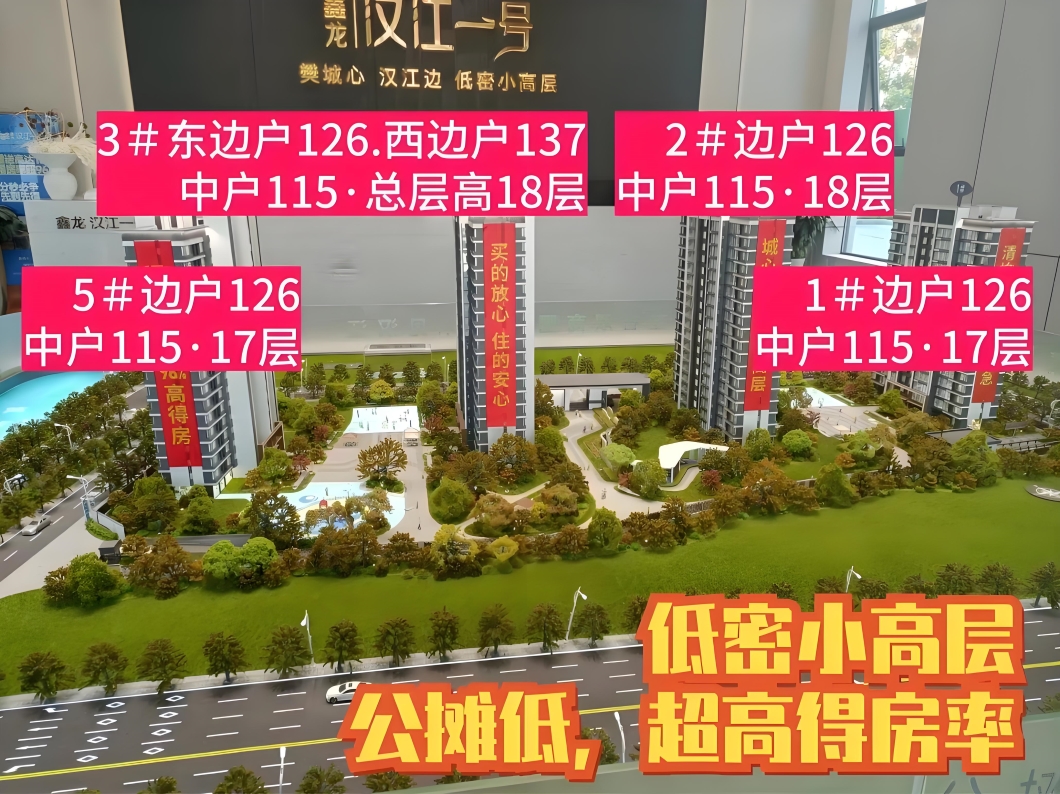 鑫龙汉江一号楼栋信息